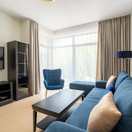 Апартаменты Horyzont Apartamenty- Blue Velvet- Diune Z Dostepem Do